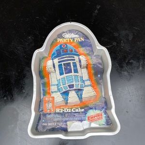 Star Wars Vintage Rare Retired R2-D2 Wilton Cake Pan
